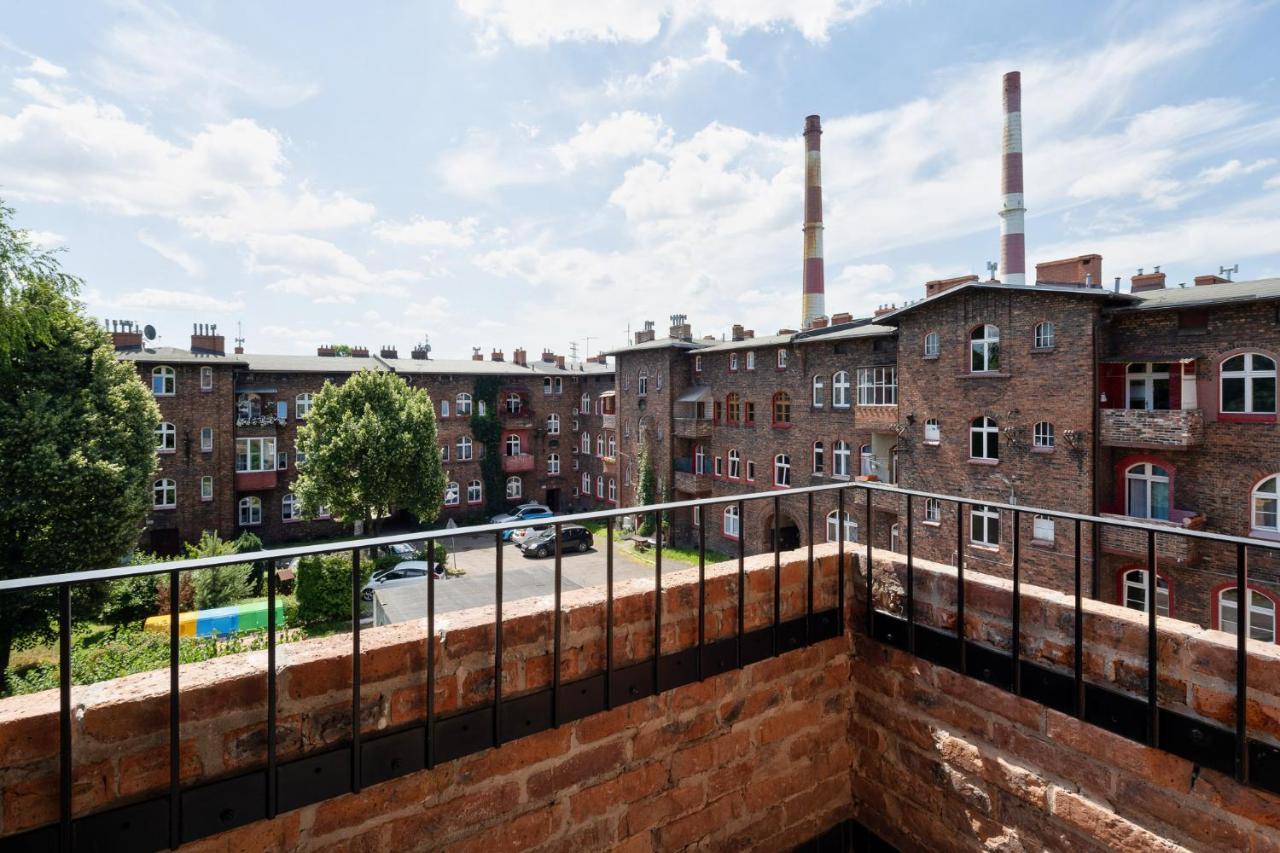 Kolorowy Apartament A9 Katowice Nikiszowiec Экстерьер фото